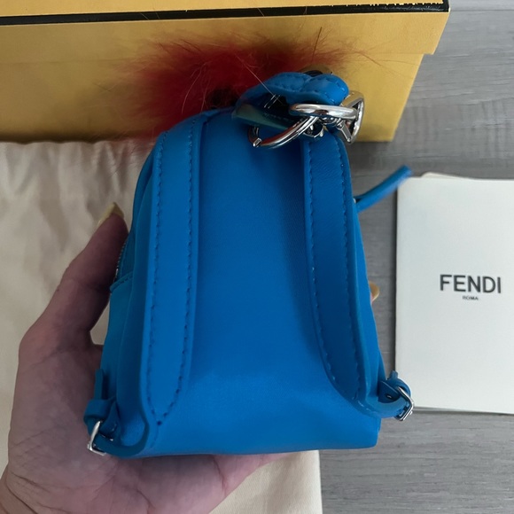 Fendi multicolor micro monster bagpack bag charm - Picture 4 of 5
